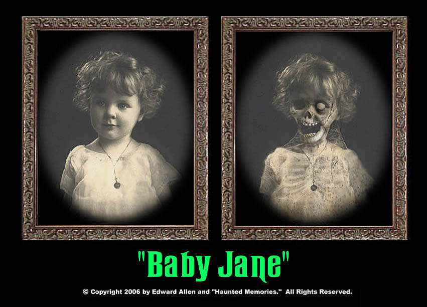 Scary Christmas Halloween Details about   Haunted memories 5x7 changing portrait Eddie Allen 